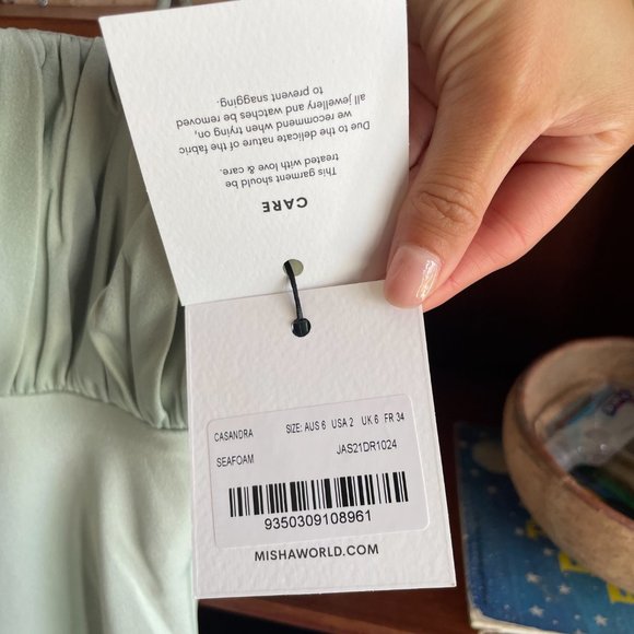 MISHA COLLECTION Midi Mint Dress - Picture 9 of 12